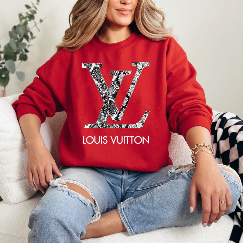 Snake Skin LV Sweatshirt