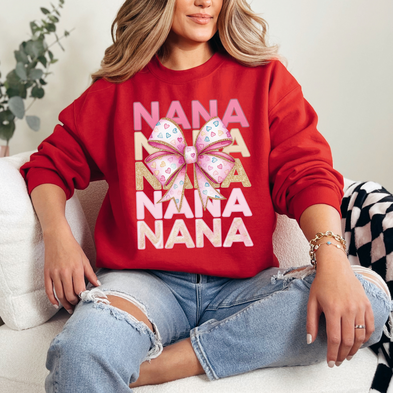 NANA Bow Sweatshirt