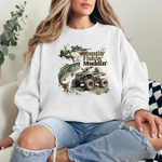 Huntin' Fishin' Muddin' Sweatshirt