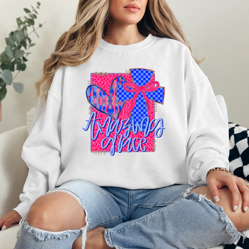Abstract Amazing Grace Sweatshirt