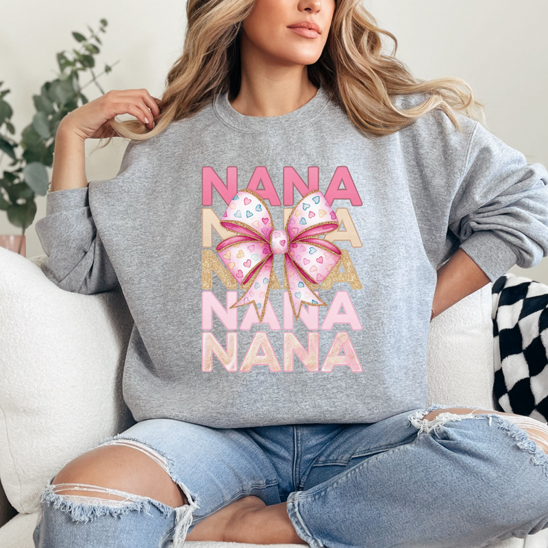 NANA Bow Sweatshirt