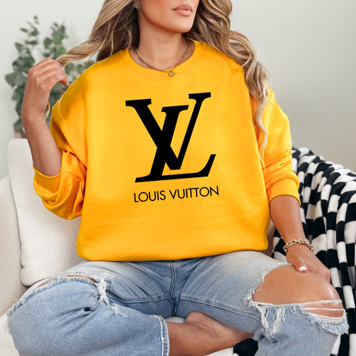 Black LV Sweatshirt