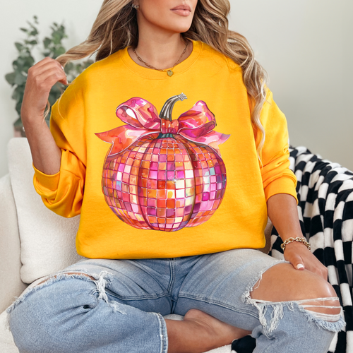 Disco Pumpkin Sweatshirt