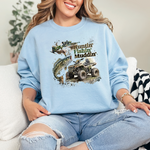 Huntin' Fishin' Muddin' Sweatshirt