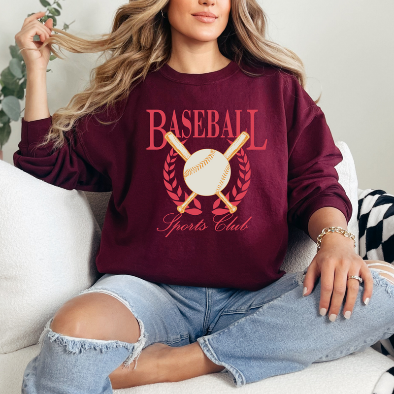 Baseball Sports Club Sweatshirt