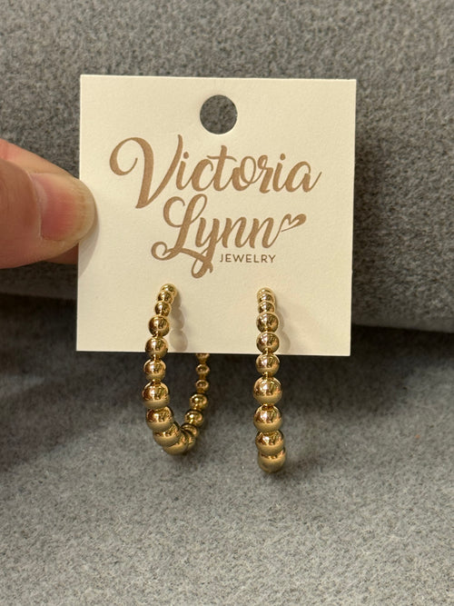 Mikaela Hoop Earrings